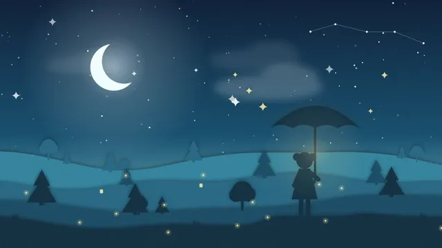 A children's book cover in calm colours
