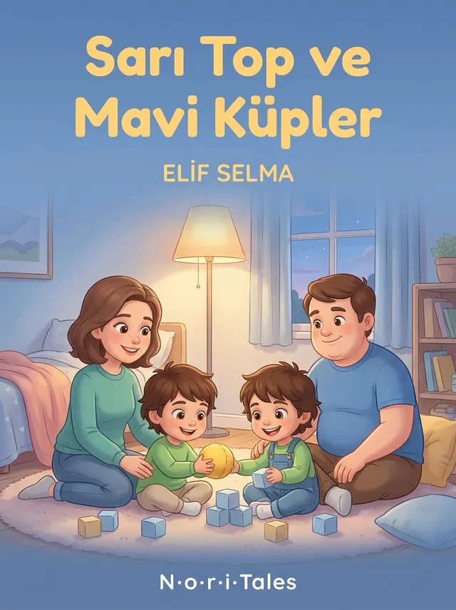 Sarı Top ve Mavi Küpler