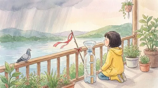 Theo's Rain Gauge